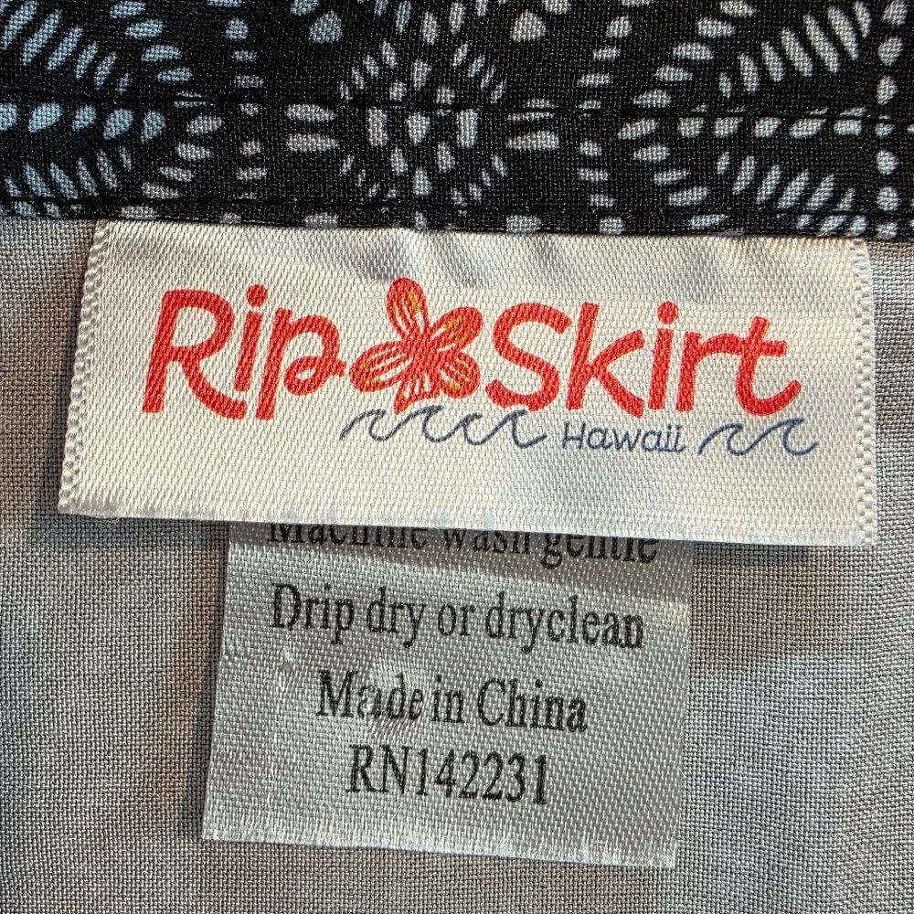 Ripskirt Hawaii Lotta Leg Length 1 Tropical Wrap Skirt Beach Wear Resortwear‎ Md